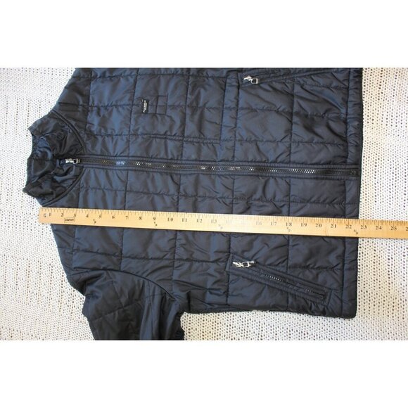 Polo Ralph Lauren Surplus Woman Quilted black Jacket Size M lightweight zipper - Picture 3 of 13